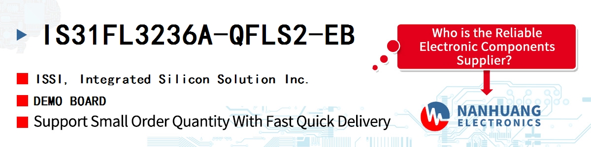 IS31FL3236A-QFLS2-EB ISSI DEMO BOARD