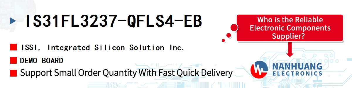 IS31FL3237-QFLS4-EB ISSI DEMO BOARD