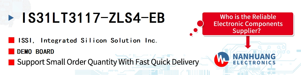 IS31LT3117-ZLS4-EB ISSI DEMO BOARD